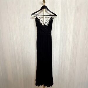 Free People One Adella Maxi Slip Dress | Mocha | Women’s Large